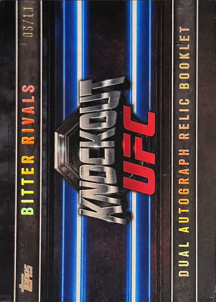 2025 Topps Knockout UFC Topuria / Pimblett Ilia Topuria #BRA-TP