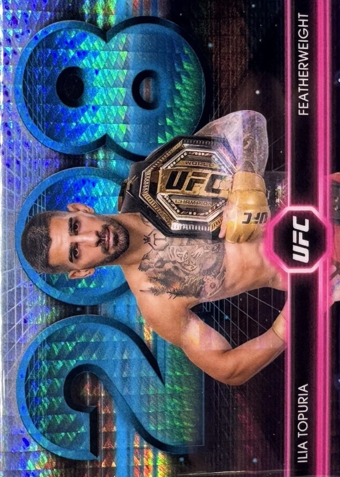 2025 Topps Midnight UFC Base Ilia Topuria #GF-8 SSP