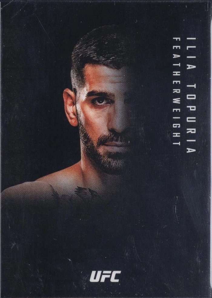 2025 Topps Midnight UFC Base Ilia Topuria #TL-13