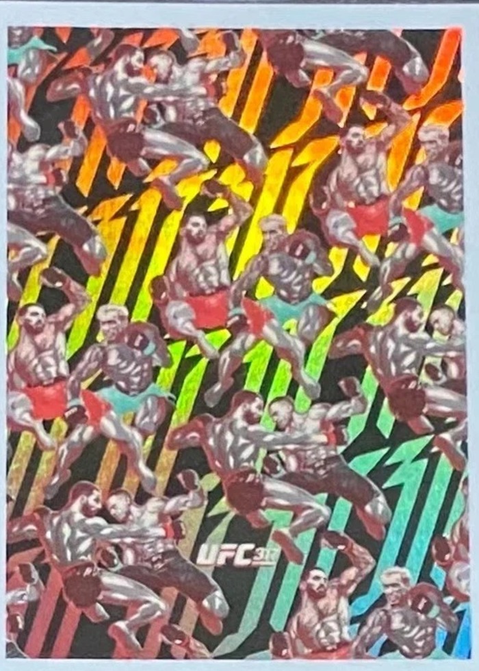 2025 UFC Topps NOW Topuria vs. Oliveira Ilia Topuria #18 SP