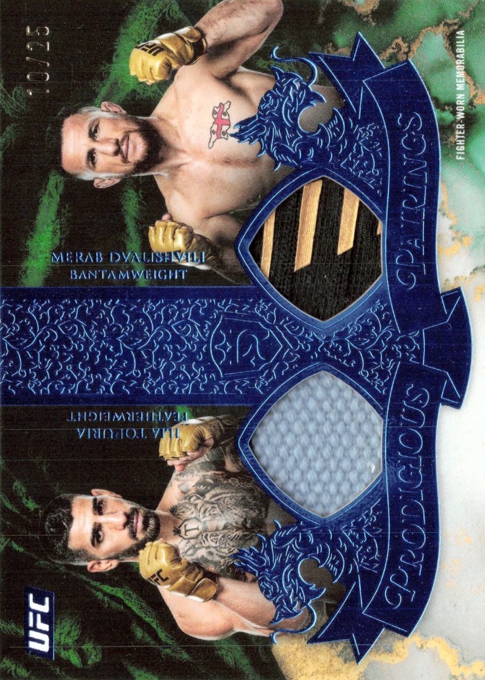 2025 Topps Royalty UFC Blue Ilia Topuria #PRP-TD /25