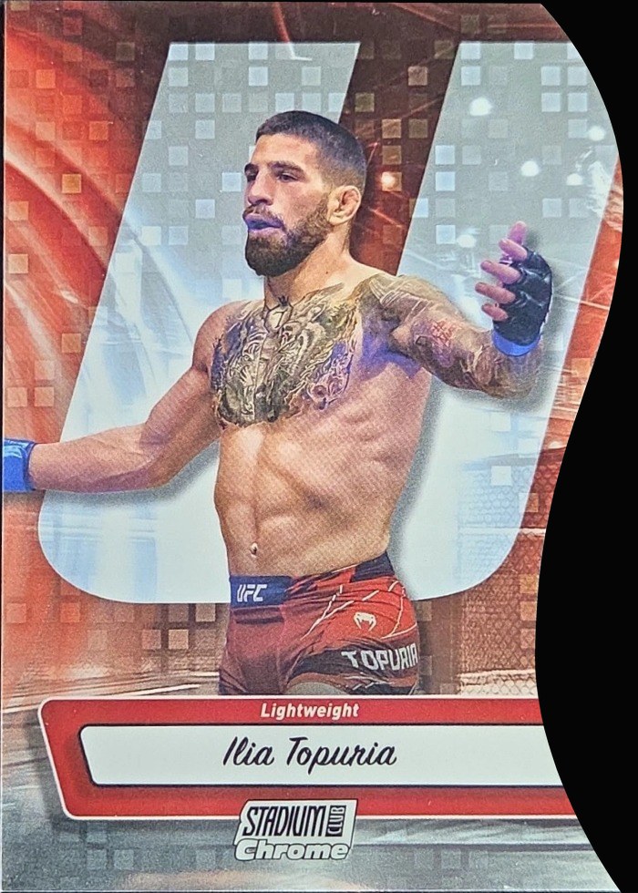 2025 Topps Stadium Club UFC Base (1/3) Ilia Topuria #TV-15