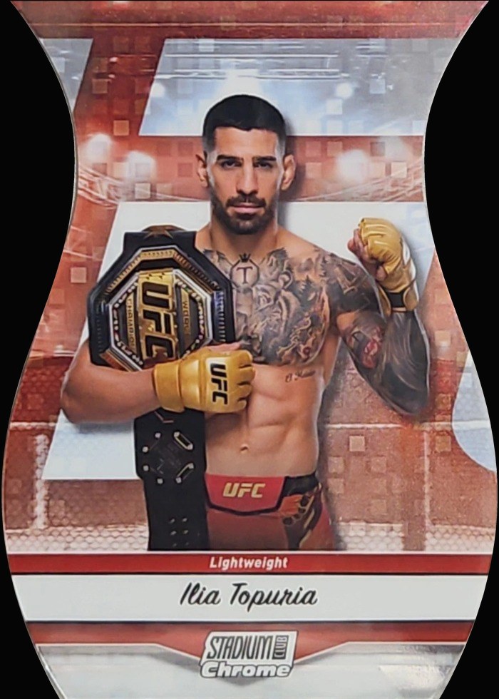 2025 Topps Stadium Club UFC Base (2/3) Ilia Topuria #TV-14