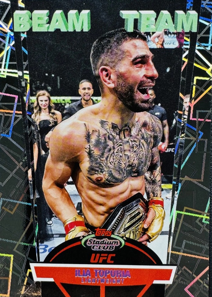 2025 Topps Stadium Club UFC Base Ilia Topuria #BT-2