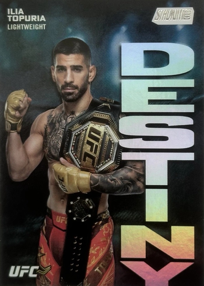 2025 Topps Stadium Club UFC Base Ilia Topuria #DD-6