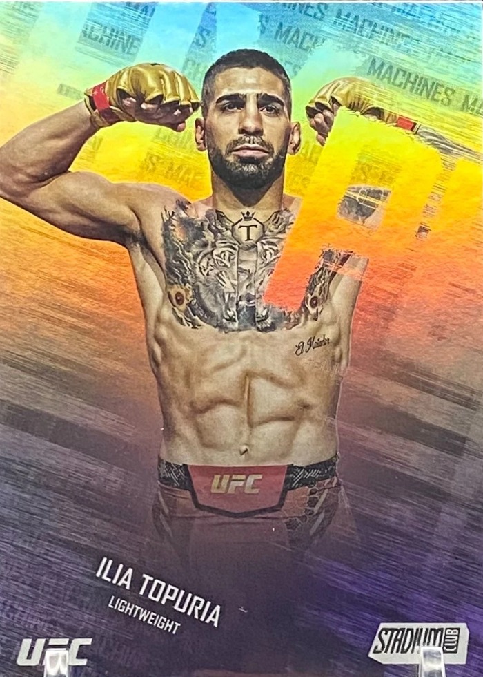 2025 Topps Stadium Club UFC Base Ilia Topuria #HM-1