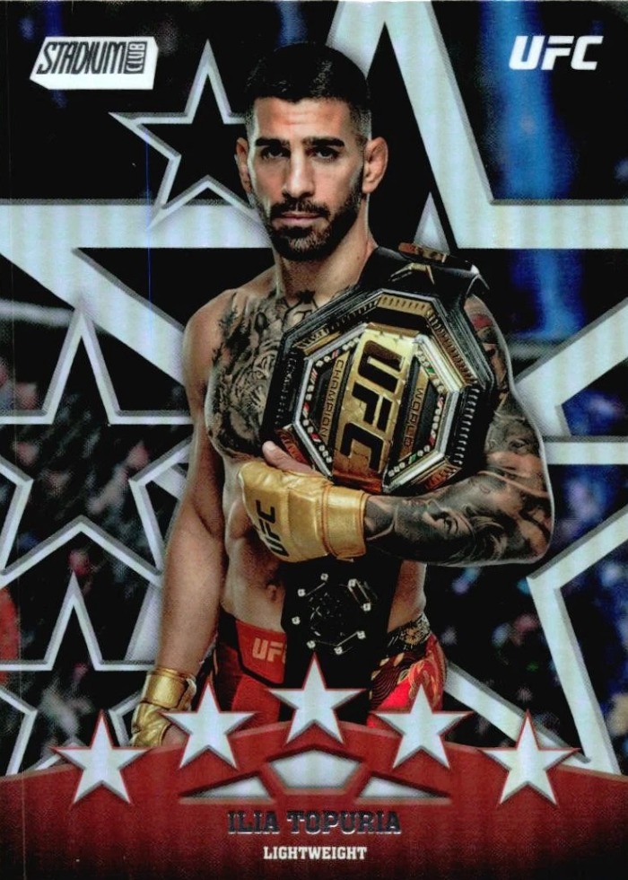 2025 Topps Stadium Club UFC Base Ilia Topuria #SF-13