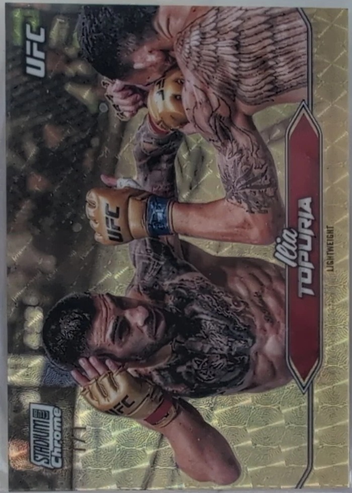 2025 Topps Stadium Club UFC SuperFractor Ilia Topuria #C-23 /1