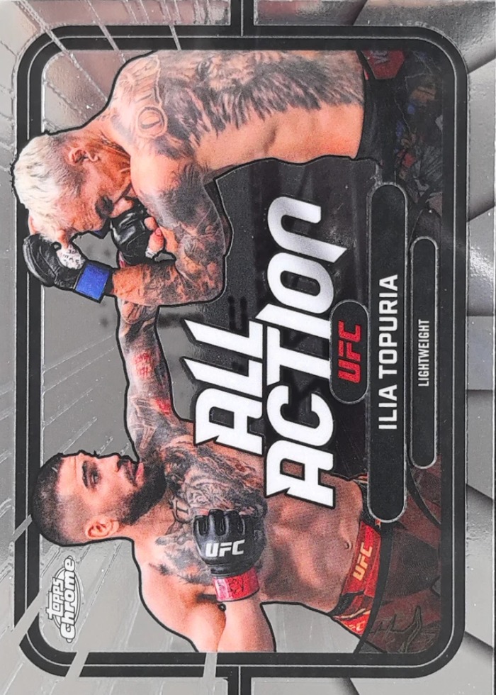 2026 Topps Chrome UFC Base Ilia Topuria #AA-1