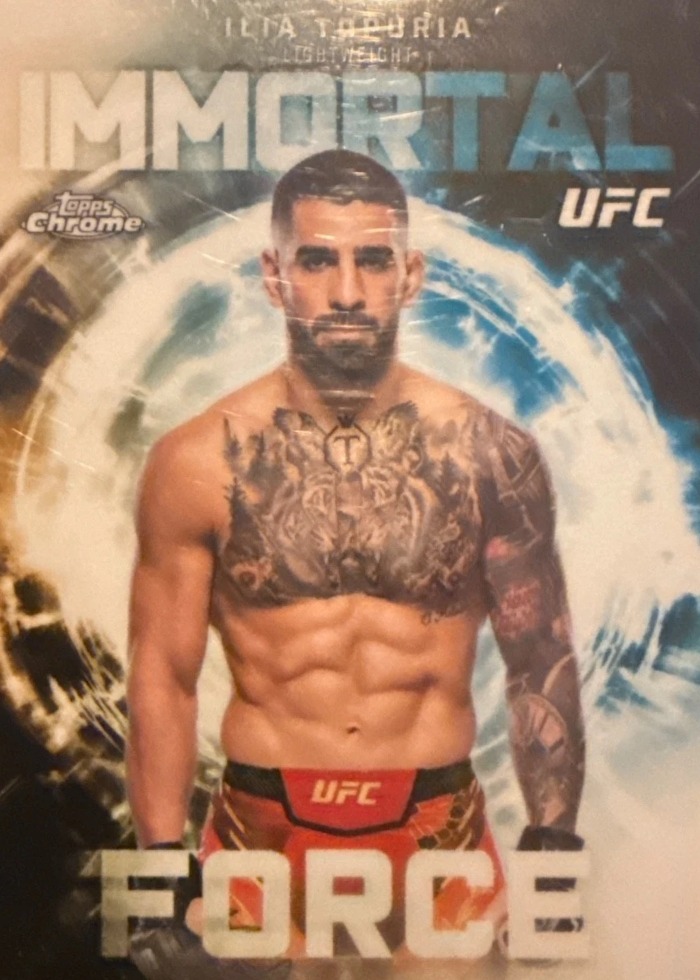 2026 Topps Chrome UFC Base Ilia Topuria #IF-2