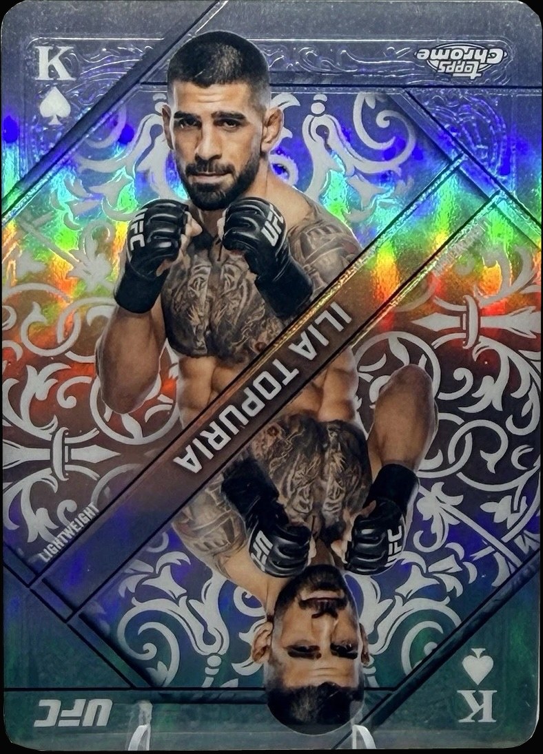 2026 Topps Chrome UFC Base Ilia Topuria #KQ-10