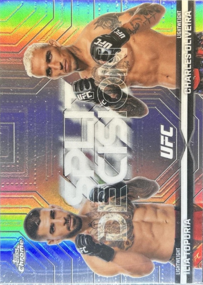 2026 Topps Chrome UFC Base Ilia Topuria #SP-4