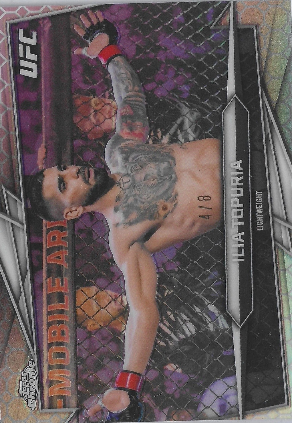 2026 Topps Chrome UFC OctaFractor Ilia Topuria #1 /8