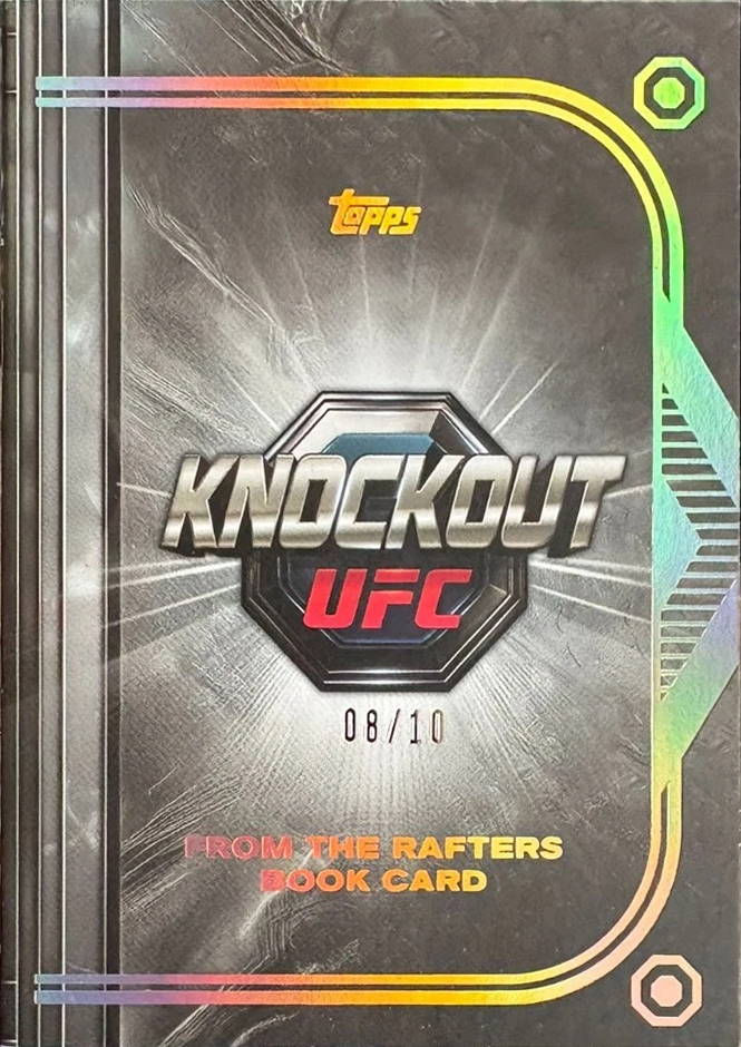 2026 Topps Knockout UFC Autograph Booklet Ilia Topuria #FTR-IT /10