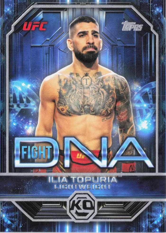 2026 Topps Knockout UFC Base Ilia Topuria #DNA-4