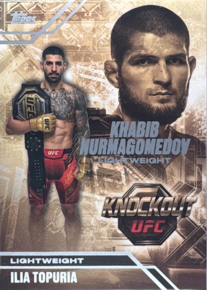 2026 Topps Knockout UFC Base Ilia Topuria #OS-1