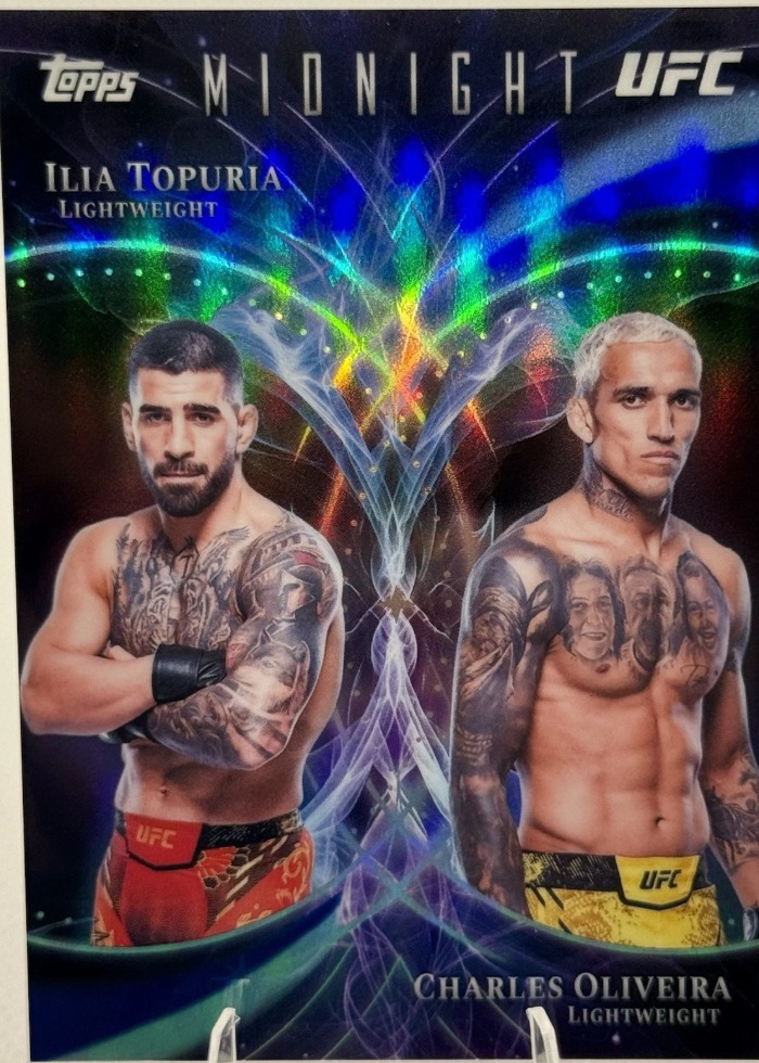 2026 Topps Midnight UFC Base Ilia Topuria #CC-4