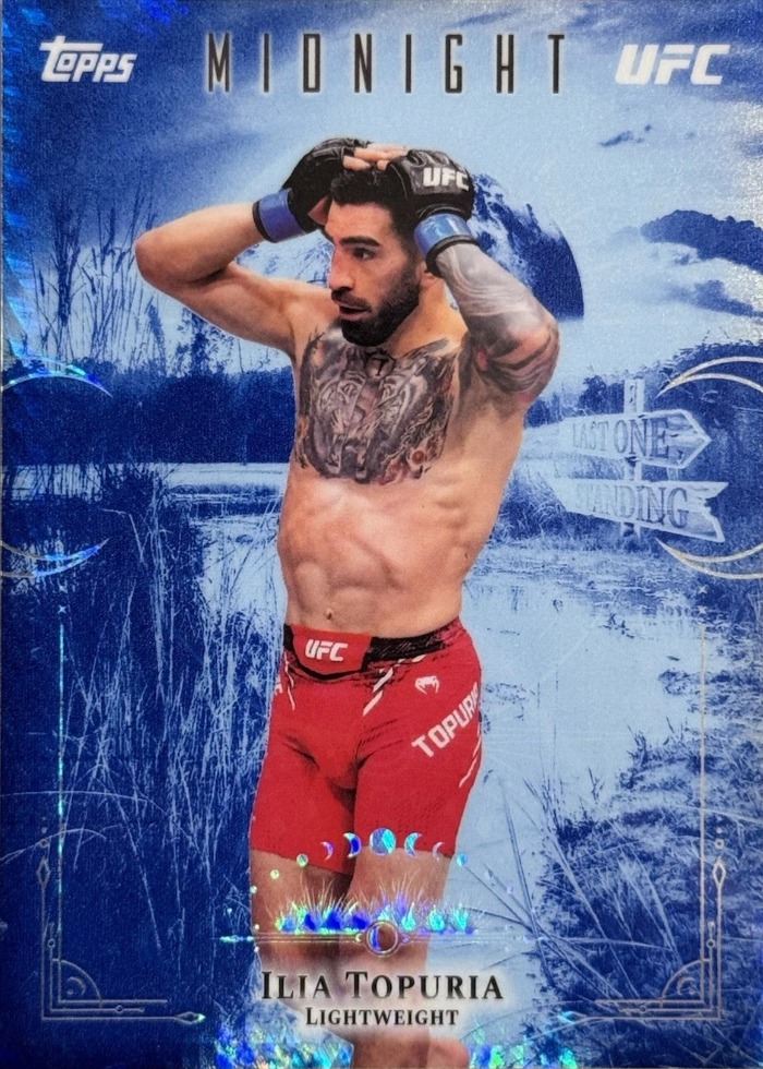 2026 Topps Midnight UFC Base Ilia Topuria #LO-20