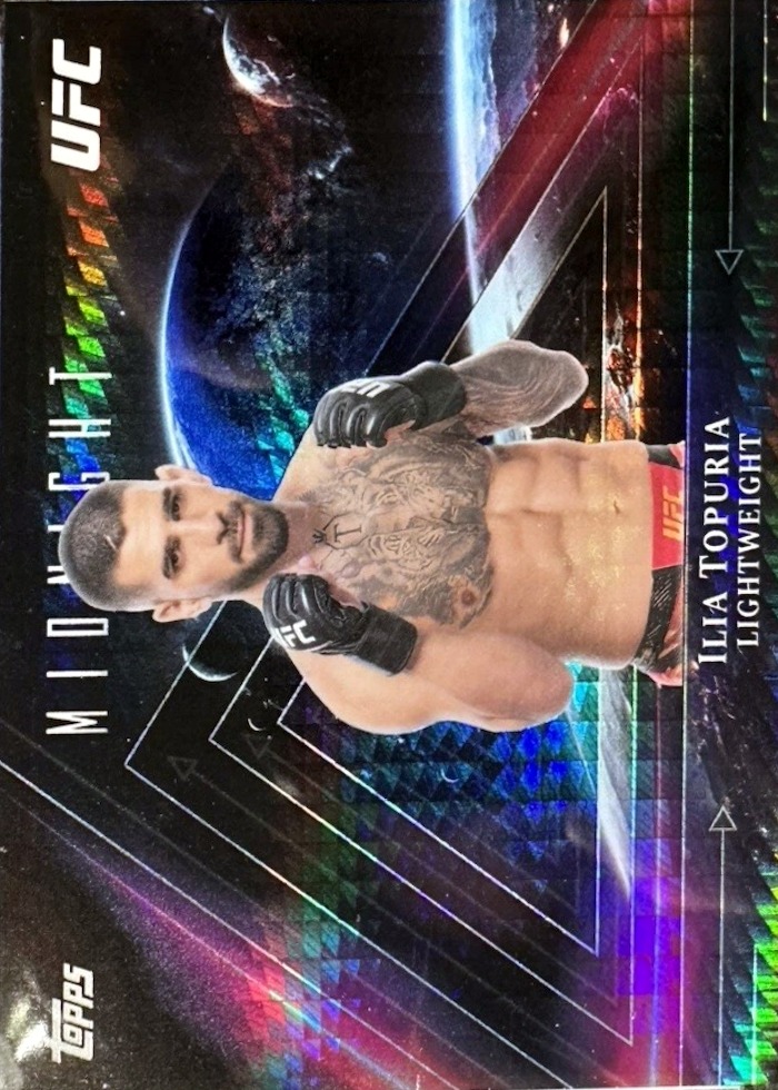 2026 Topps Midnight UFC Base Ilia Topuria #NA-1