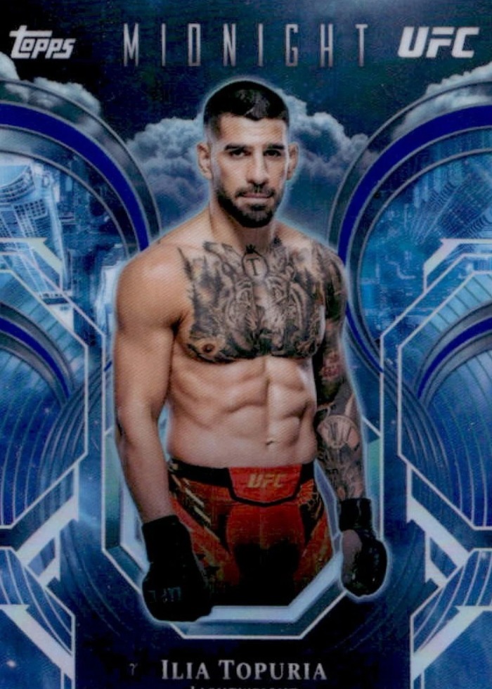 2026 Topps Midnight UFC Base Ilia Topuria #PC-22