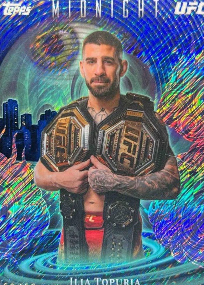2026 Topps Midnight UFC Midnight Ilia Topuria #IN-1 /12