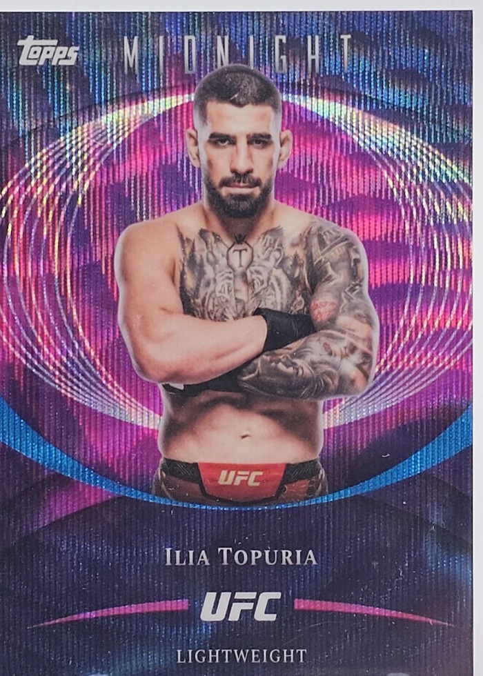 2026 Topps Midnight UFC Zodiac Ilia Topuria #1