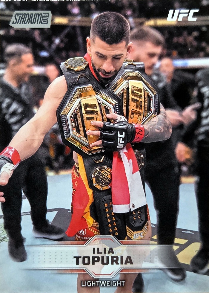 2026 Topps Stadium Club UFC Base Ilia Topuria #6