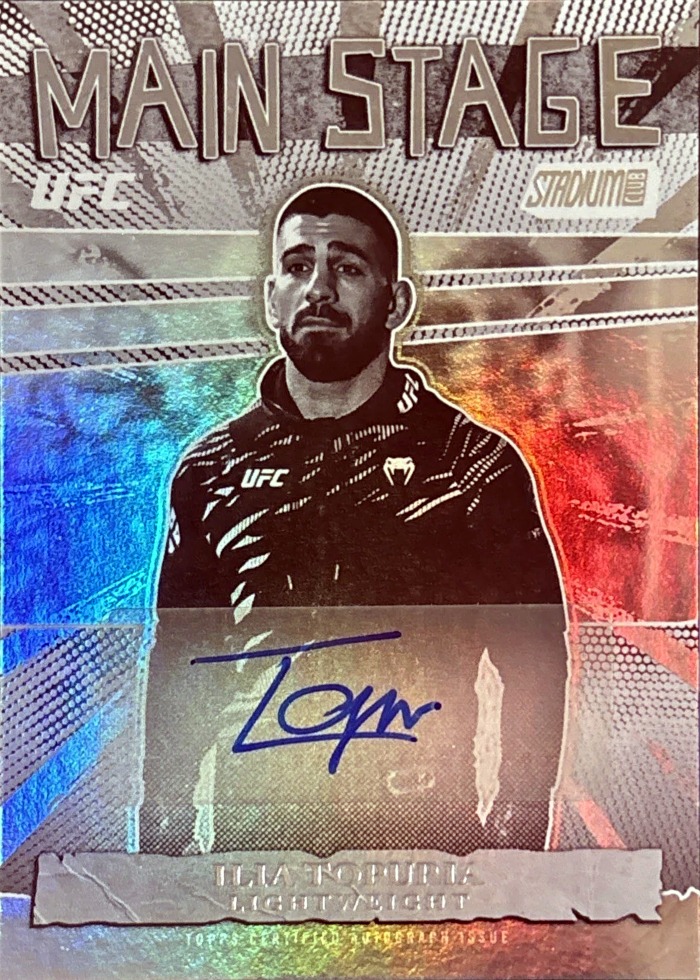2026 Topps Stadium Club UFC Base Ilia Topuria #MSA-IT