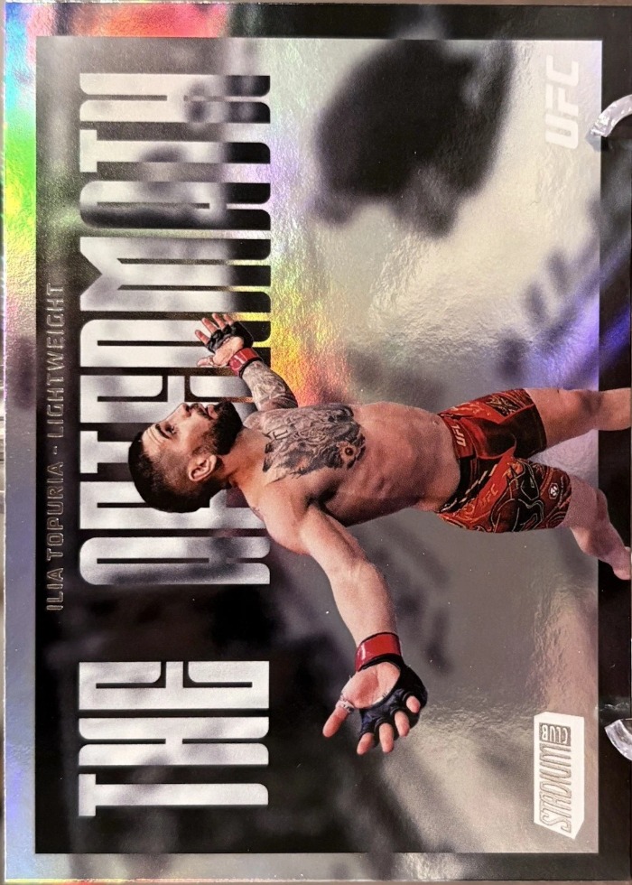 2026 Topps Stadium Club UFC Base Ilia Topuria #TA-17