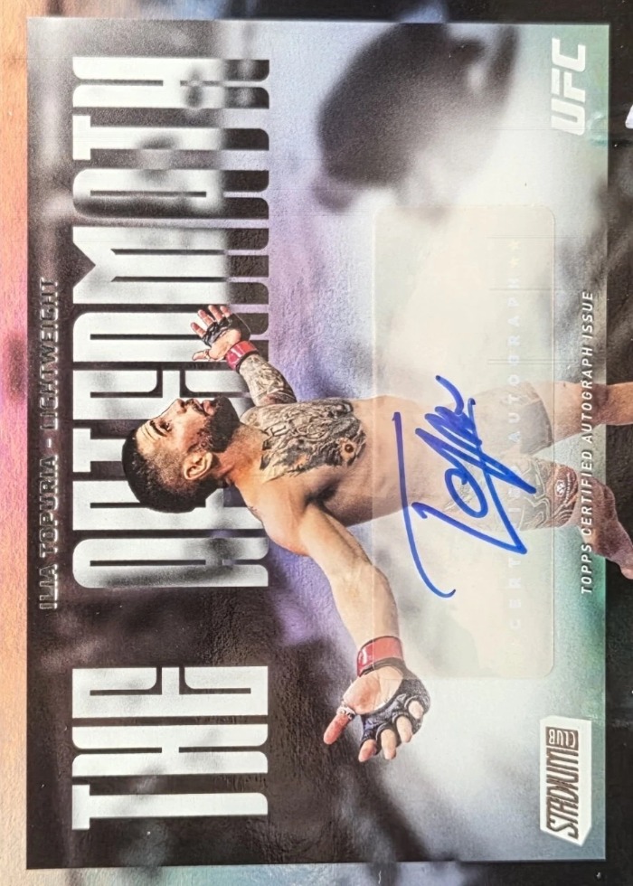 2026 Topps Stadium Club UFC Base Ilia Topuria #TAA-IT