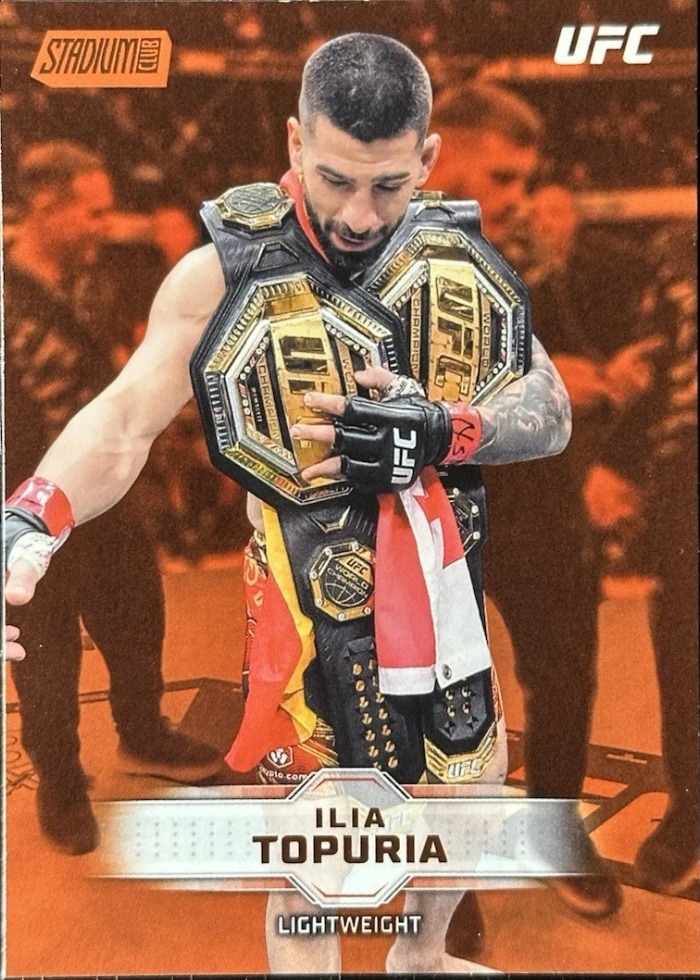 2026 Topps Stadium Club UFC Bronze Ilia Topuria #6