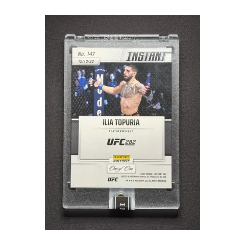Instant #147 · Black 2022 Panini Instant UFC Fight Night