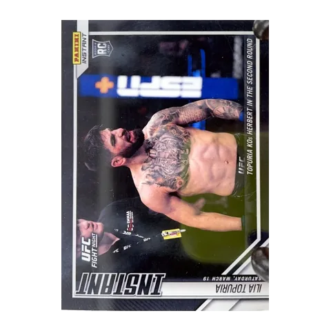 Instant #23 · Black 2022 Panini Instant UFC Fight Night