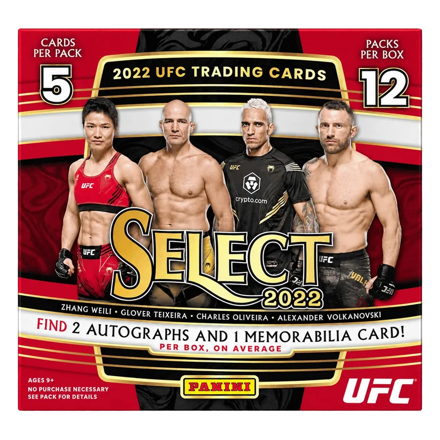 Caja Hobby 2022 Panini Select UFC
