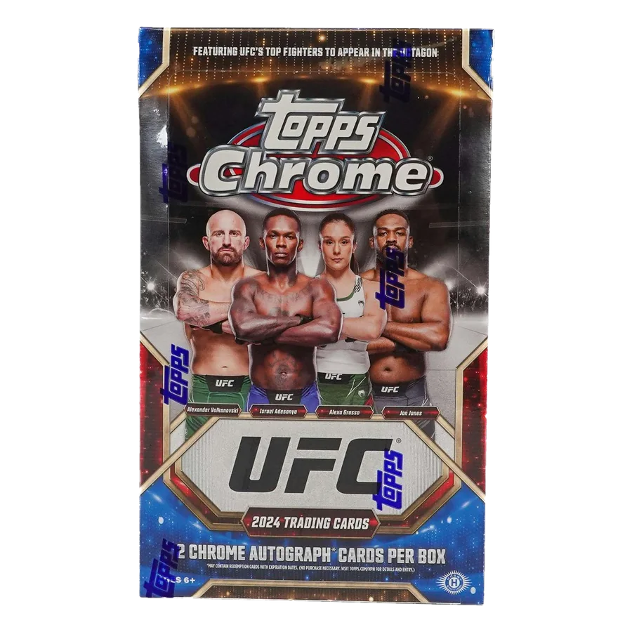 Caja Hobby 2024 Topps Chrome UFC