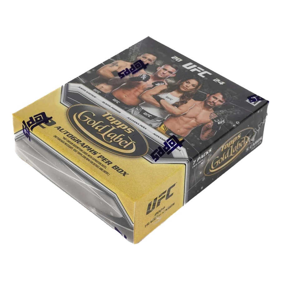 Caja Hobby 2024 Topps Gold Label UFC