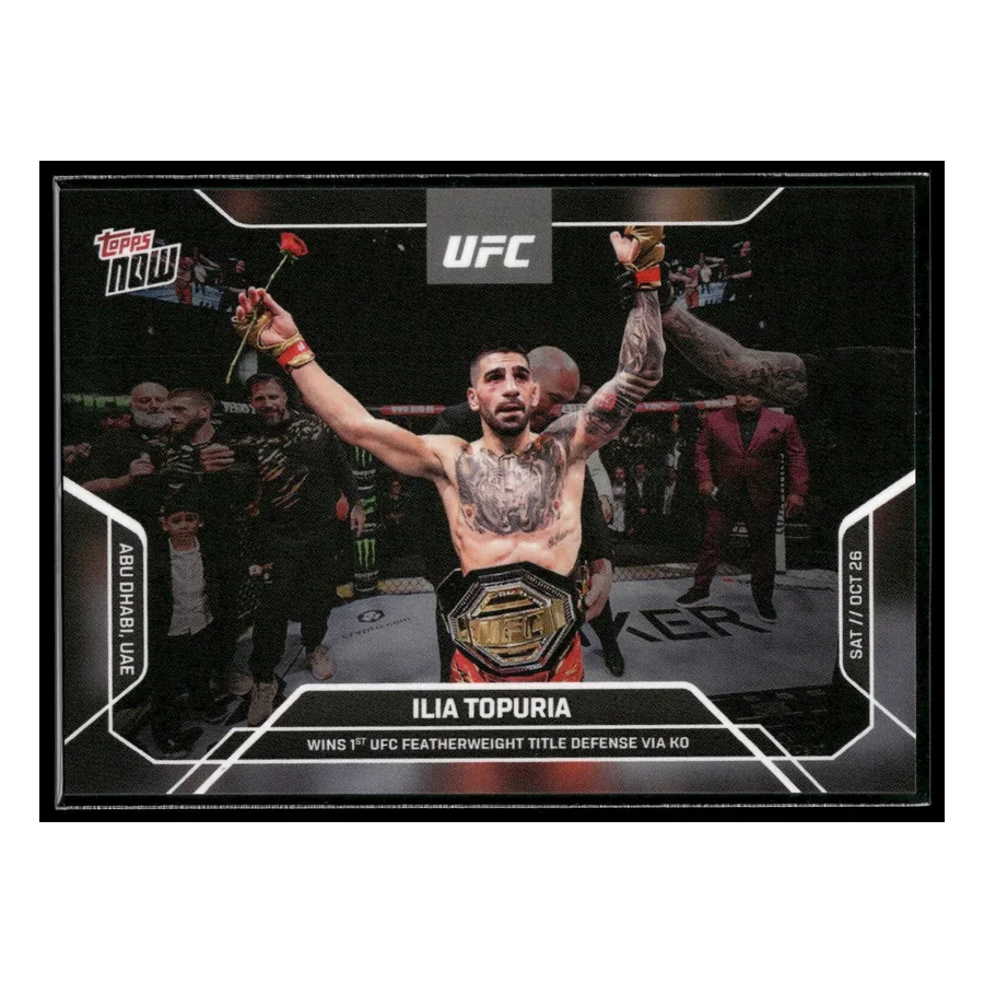 Topps NOW #27 2024 UFC Topps NOW