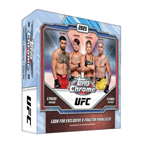Caja Mega 2025 Topps Chrome UFC