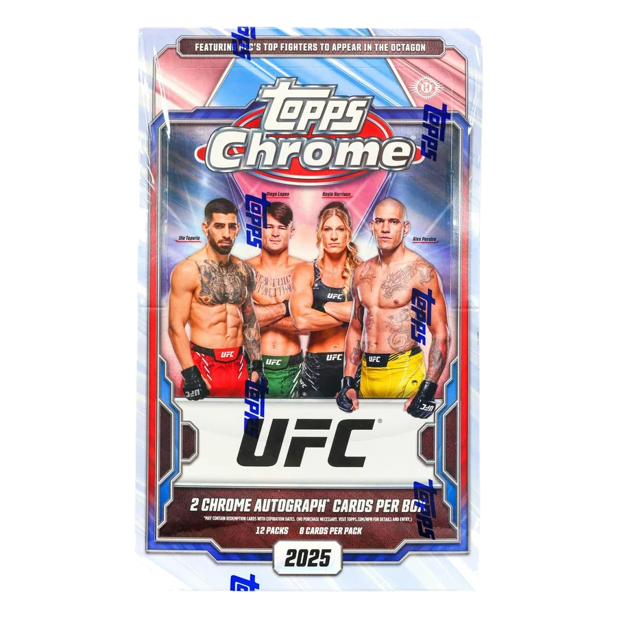 Caja Hobby 2025 Topps Chrome UFC