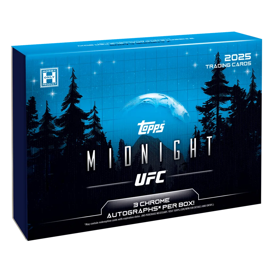 Caja Hobby 2025 Topps Midnight UFC