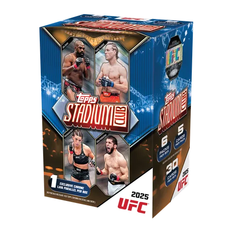Caja Blaster 2025 Topps Stadium Club UFC