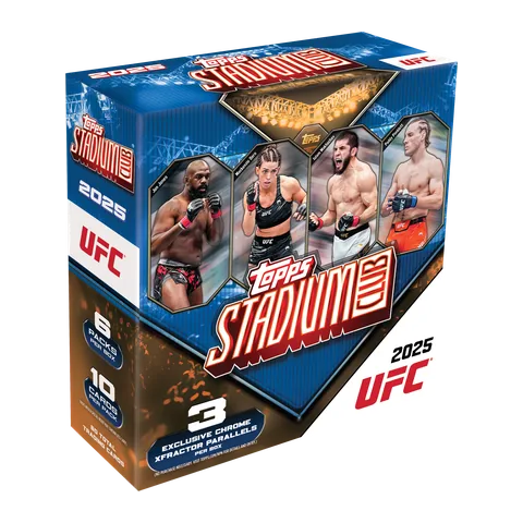 Caja Mega 2025 Topps Stadium Club UFC