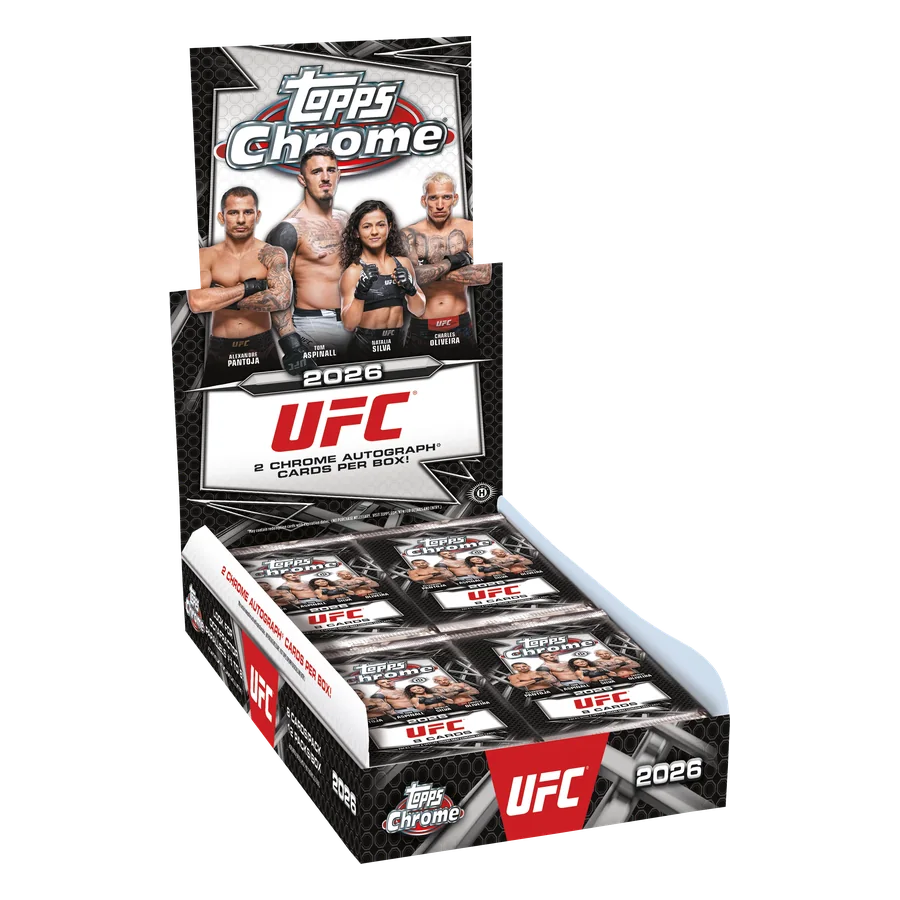 Caja Hobby 2026 Topps Chrome UFC