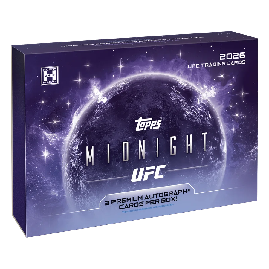 Caja Hobby 2026 Topps Midnight UFC