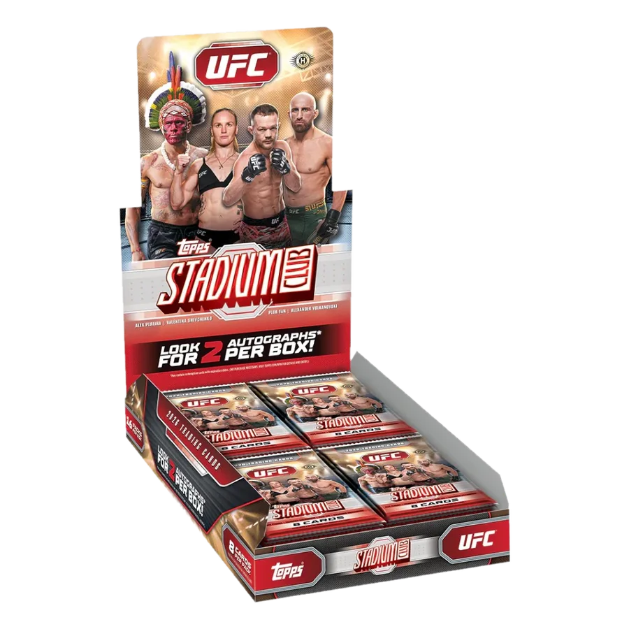 Caja Hobby 2026 Topps Stadium Club UFC